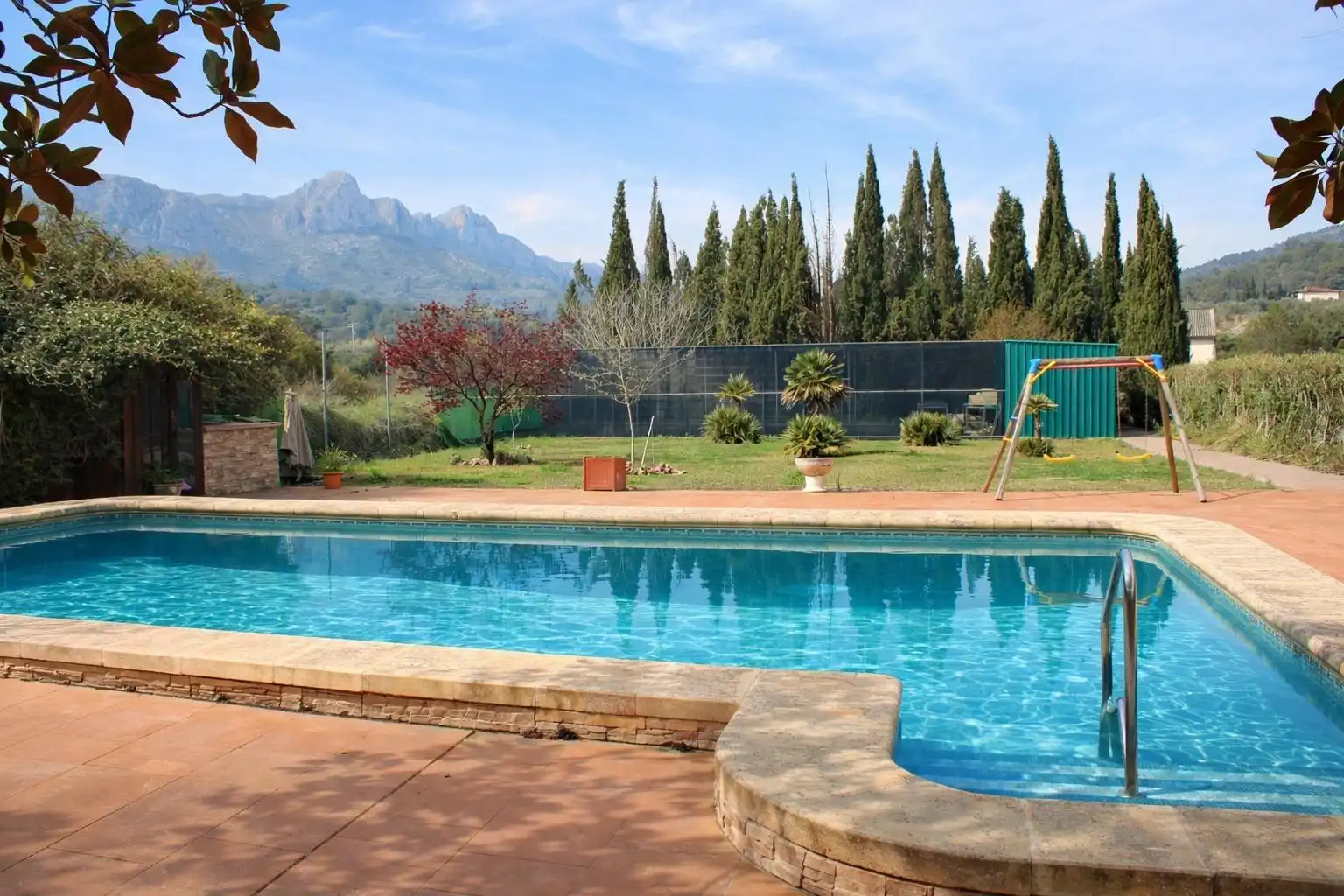 Piscina de Casa o chalet en venta en La Vall de Gallinera con Aire acondicionado, Jardín privado y Trastero