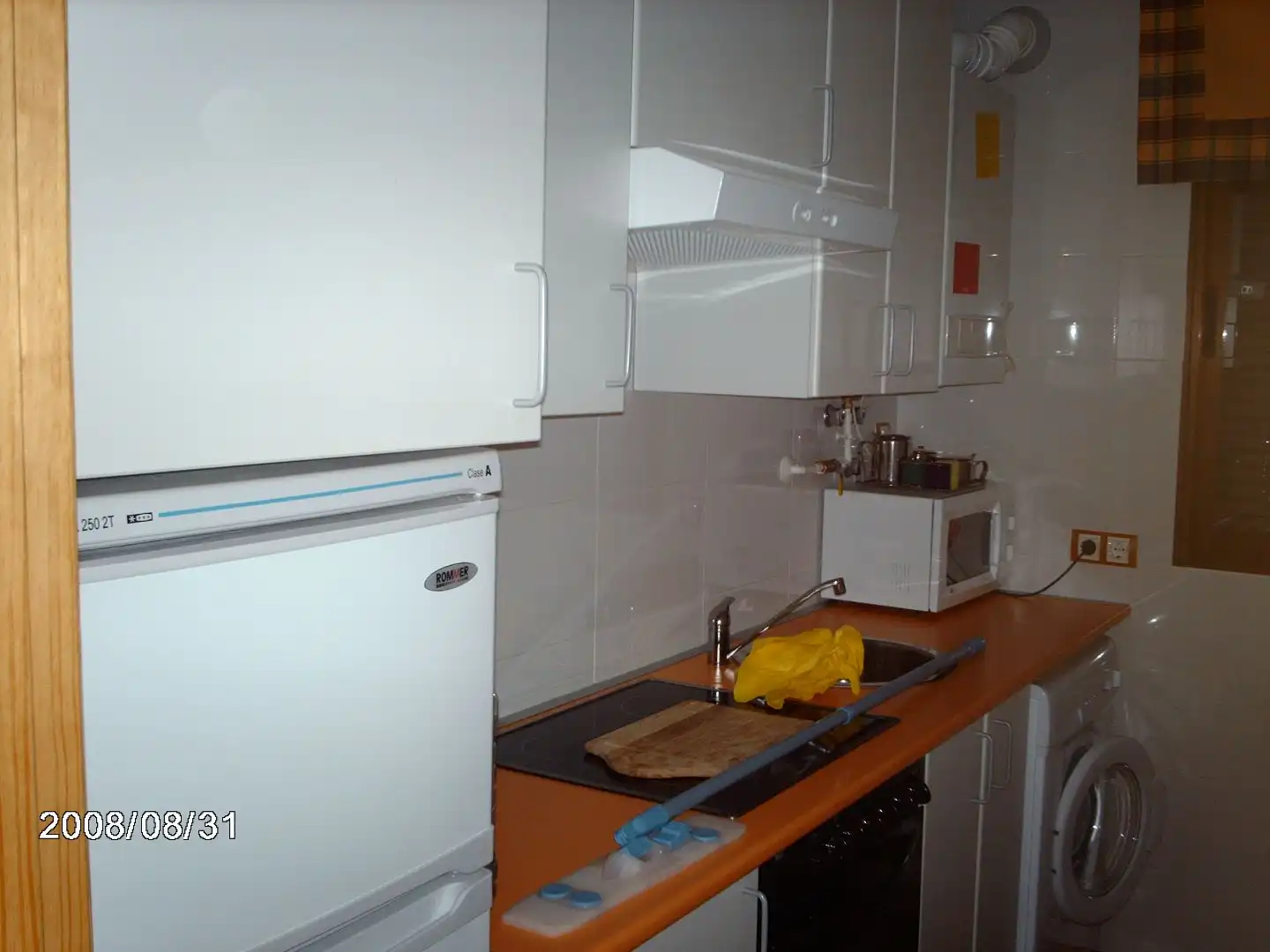 Kitchen of Flat for rent in Linares  with Air Conditioner, Heating and Parquet flooring