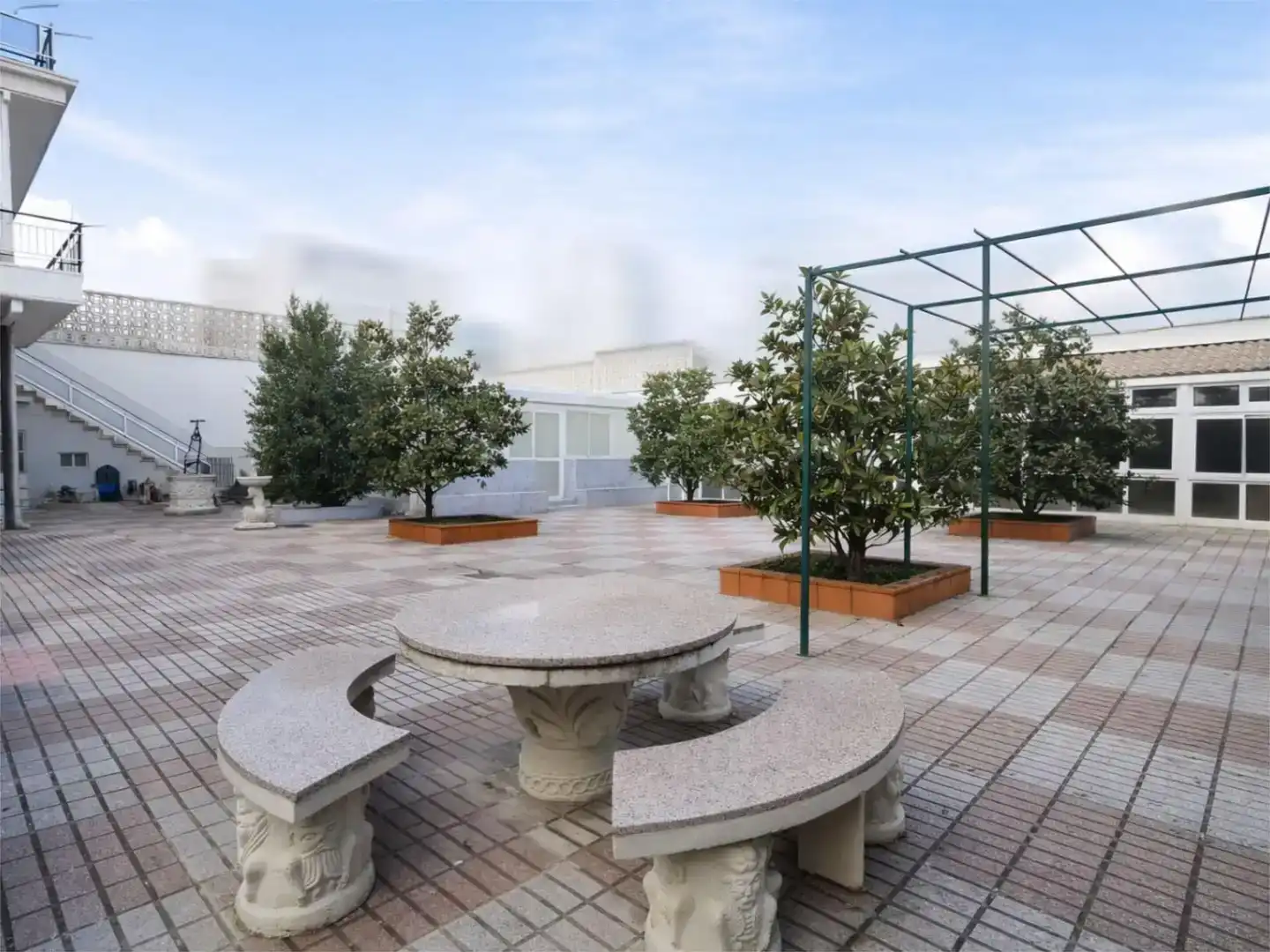 Terraza de Casa o chalet en venta en Torrejón de Ardoz con Jardín privado, Trastero y Piscina