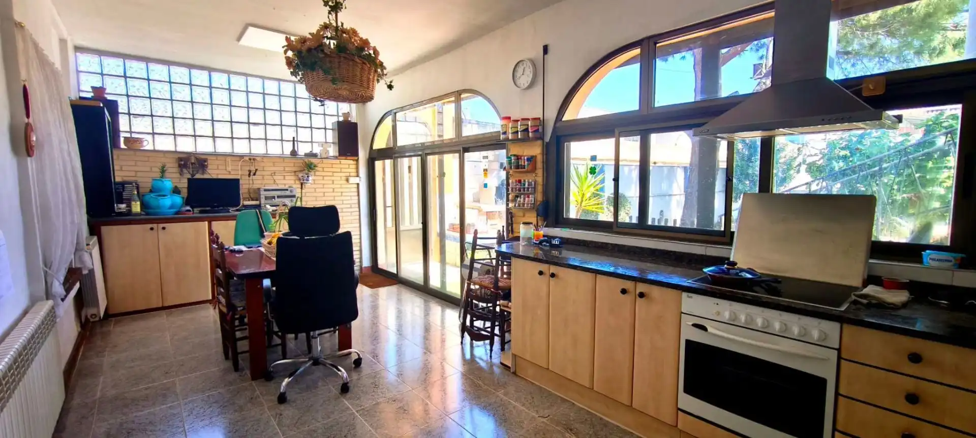 Cuina de Casa o xalet en venda en Utebo amb Calefacció, Terrassa i Traster
