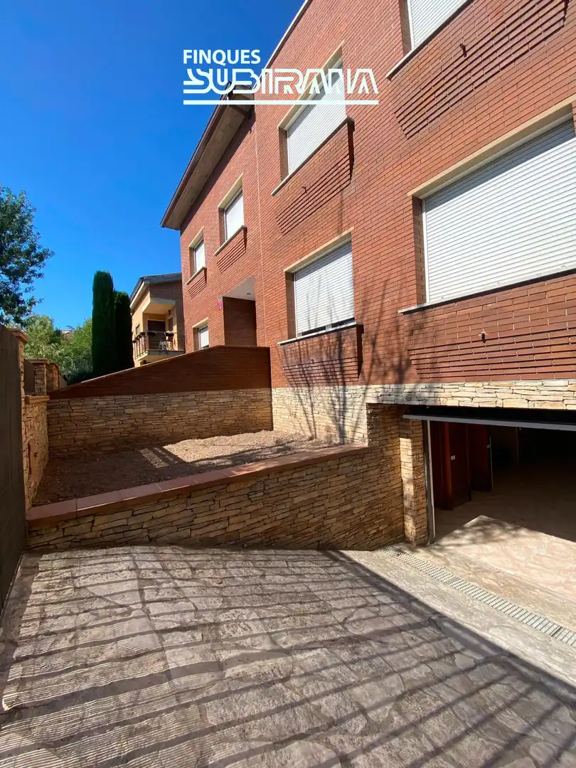 Exterior view of Houses for sale in Igualada  with Heating, Terrace and Storage room