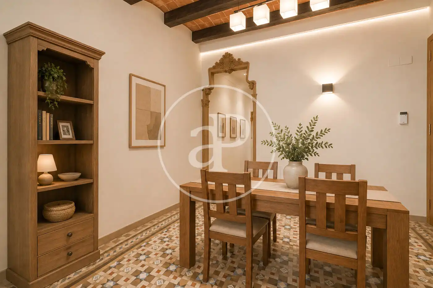 Dining room of Flat for sale in Barcelona  with Heating and Balcony