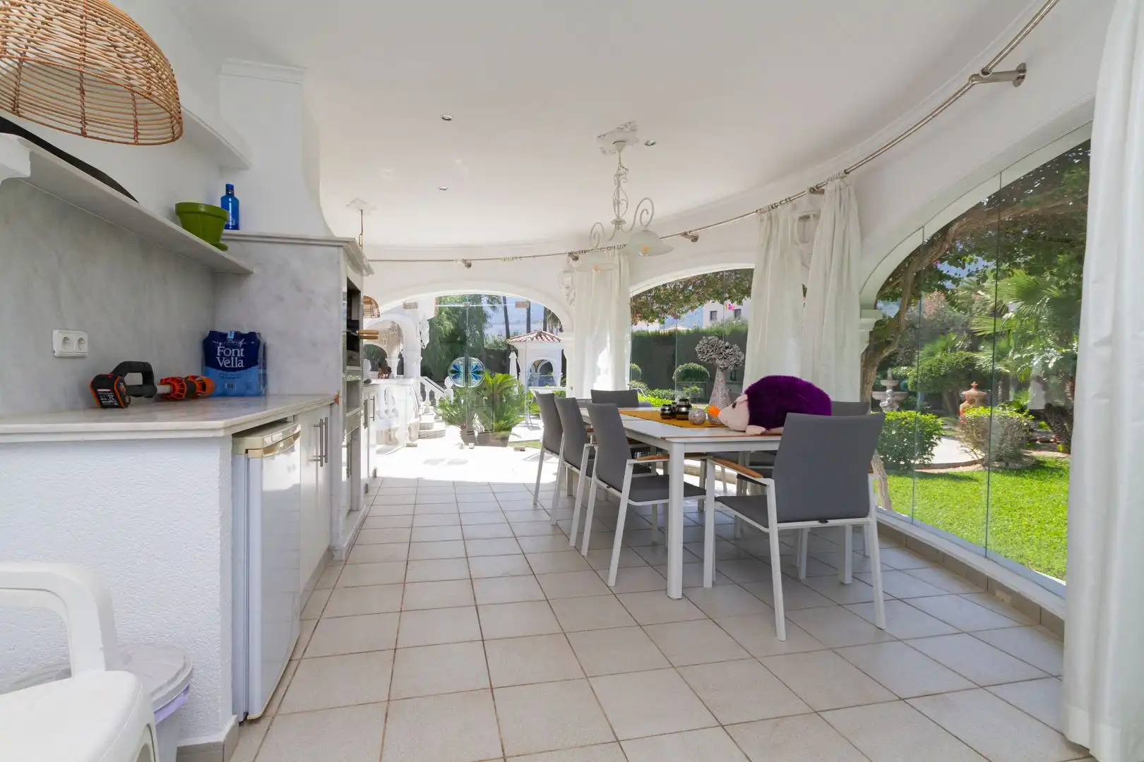 Garden of Houses for sale in Dénia  with Air Conditioner, Heating and Private garden