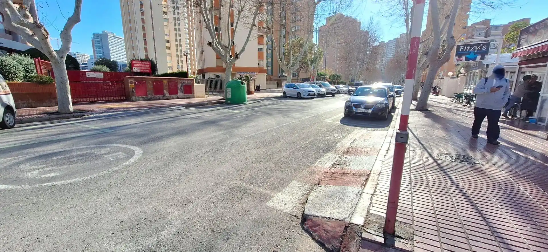 Vista exterior de Garaje en venta en Benidorm