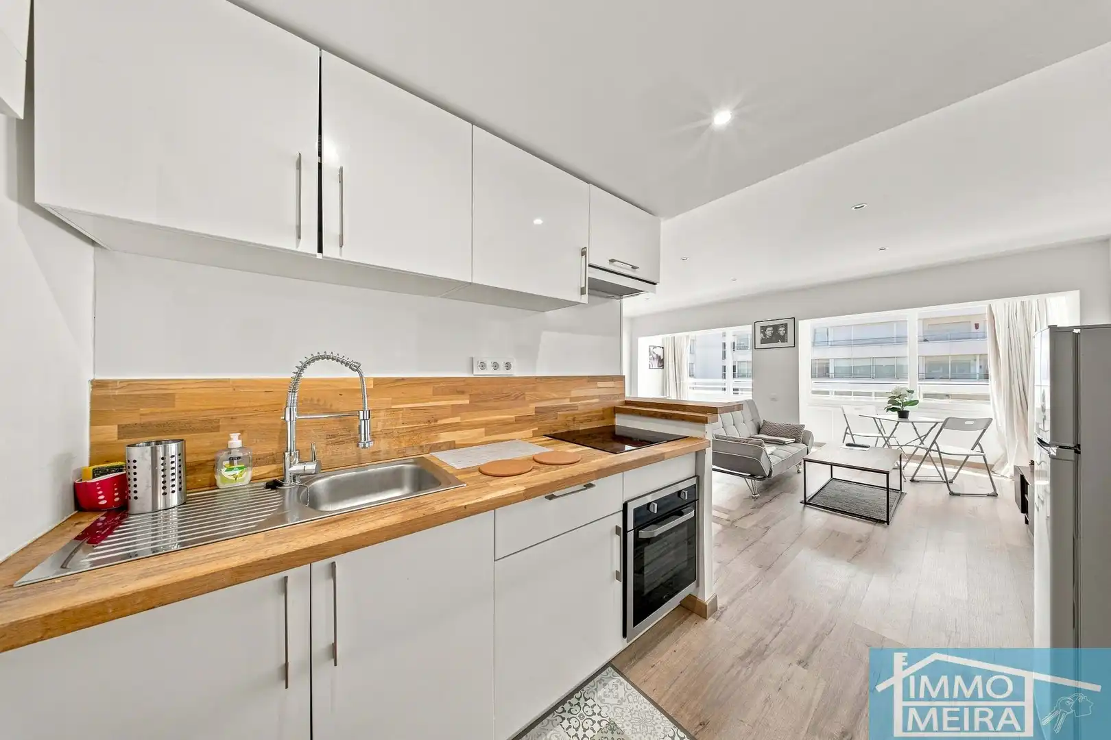 Cocina de Apartamento en venta en Roses con Aire acondicionado, Calefacción y Terraza
