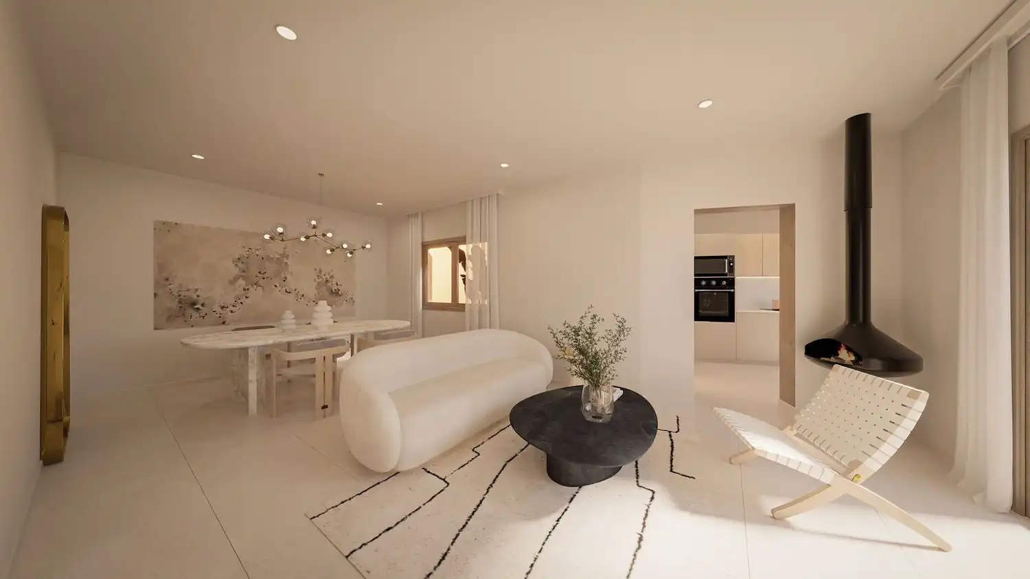 Sala d'estar de Casa o xalet en venda en Turre amb Aire condicionat, Terrassa i Piscina