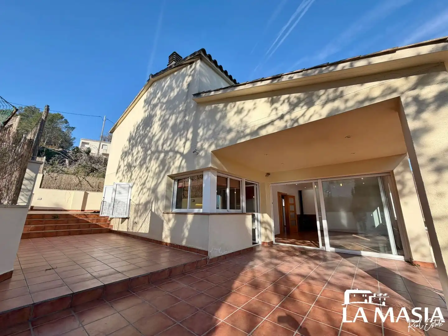 Vista exterior de Casa o chalet en venta en Canyelles con Calefacción, Jardín privado y Terraza