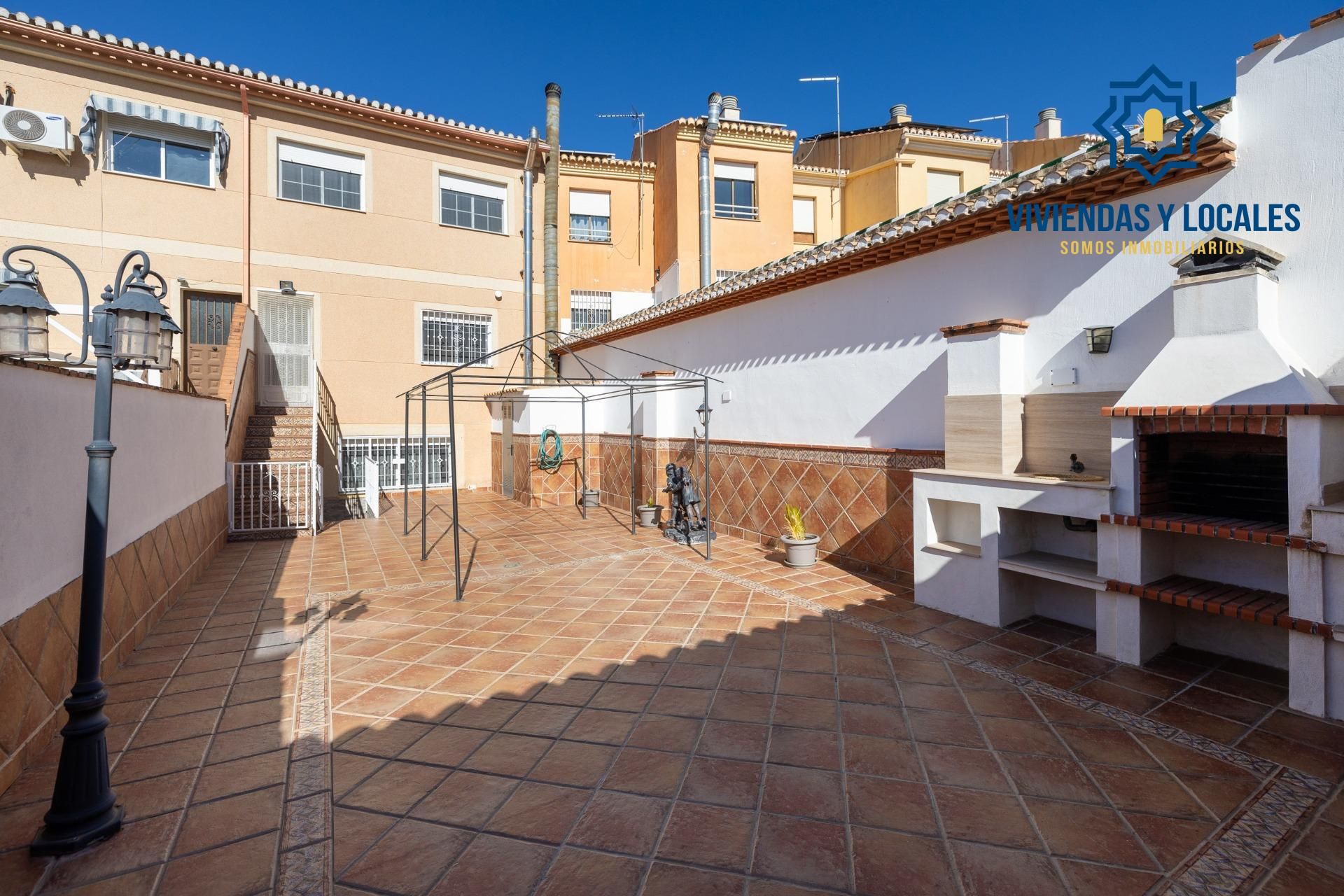 Terrace of Single-family semi-detached for sale in Huétor Vega  with Heating, Terrace and Storage room