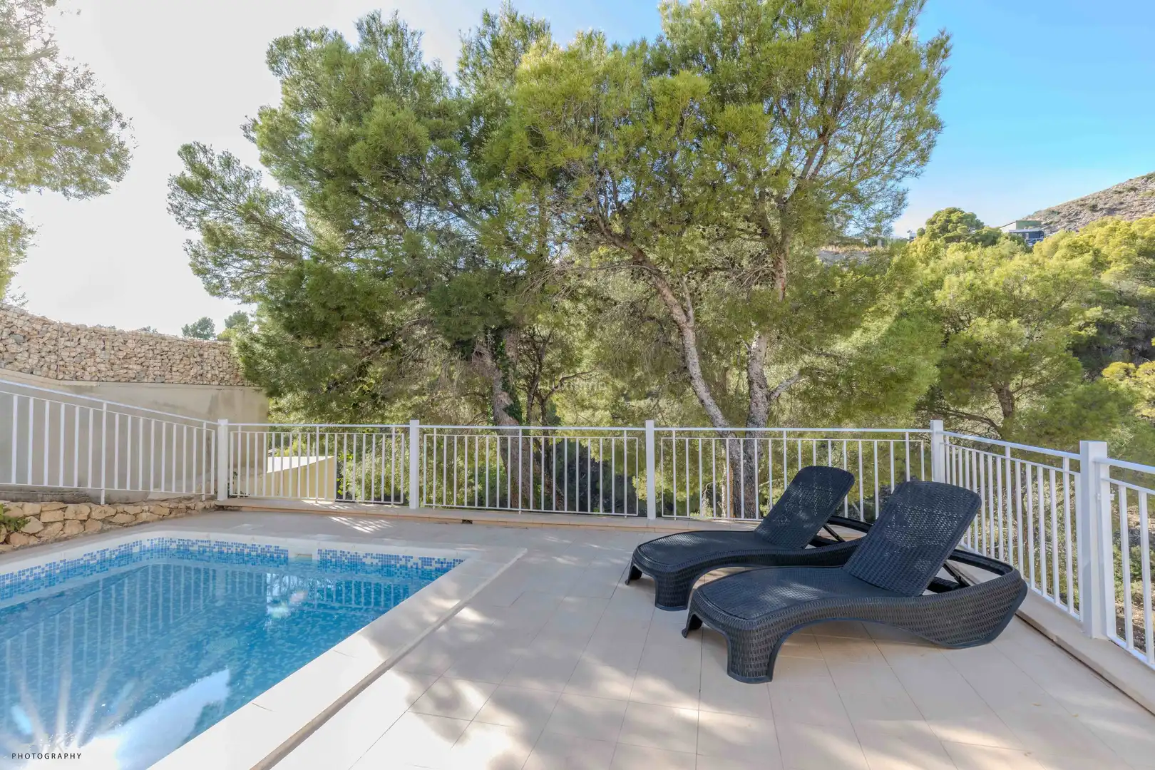 Piscina de Casa o chalet en venta en Altea con Aire acondicionado, Calefacción y Jardín privado