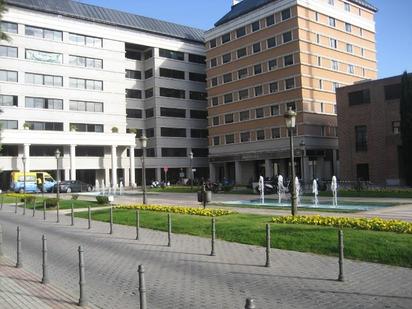 Exterior view of Flat to rent in  Madrid Capital  with Air Conditioner, Heating and Parquet flooring