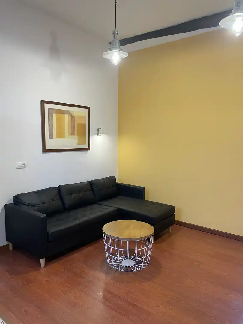 Sala d'estar de Pis de lloguer en Ferrol amb Moblat