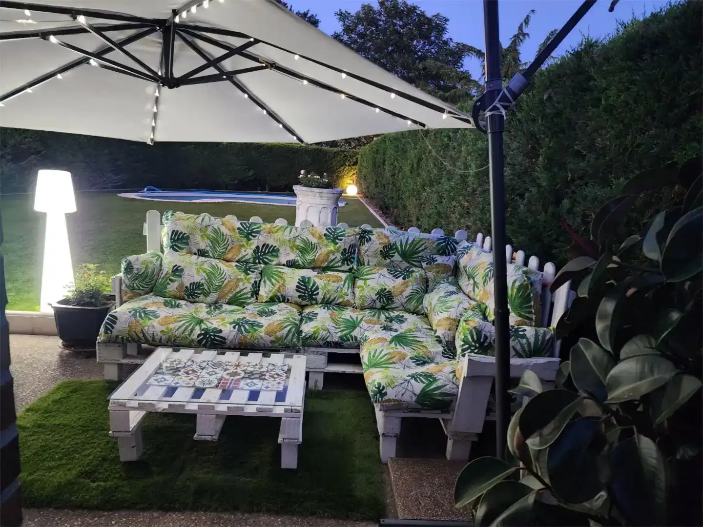 Terraza de Casa o chalet en venta en Ollauri con Jardín privado, Parquet y Trastero