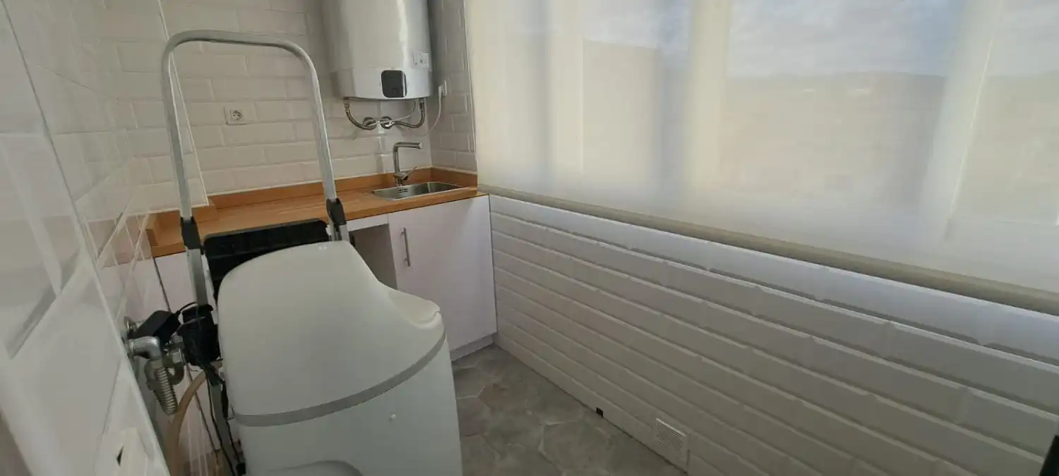 Küche von Wohnung zum Verkauf in Sant Joan de Moró mit Klimaanlage, Heizung und Abstellraum