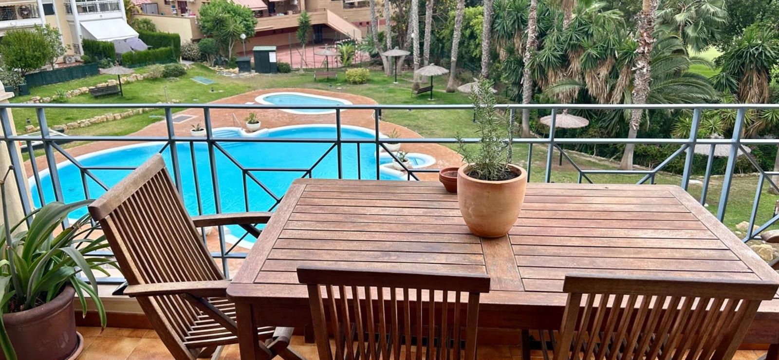 Jardí de Pis de lloguer en Alicante / Alacant amb Aire condicionat, Calefacció i Terrassa