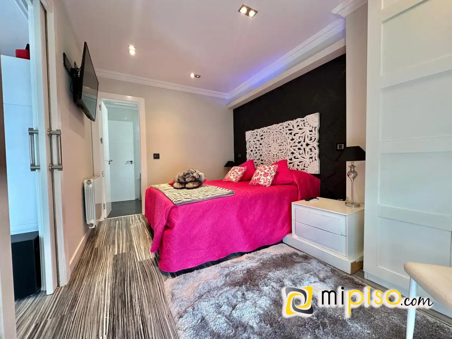 Schlafzimmer von Wohnung zur Miete in Laredo mit Terrasse und Möbliert