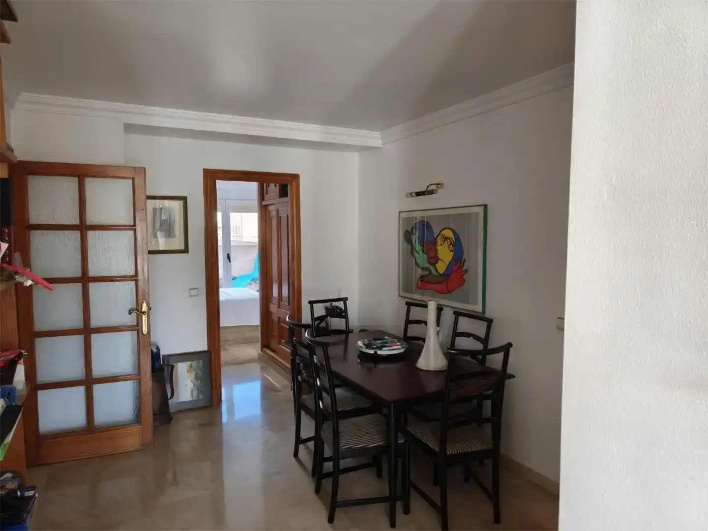 Dining room of Flat for sale in  Palma de Mallorca  with Air Conditioner and Balcony