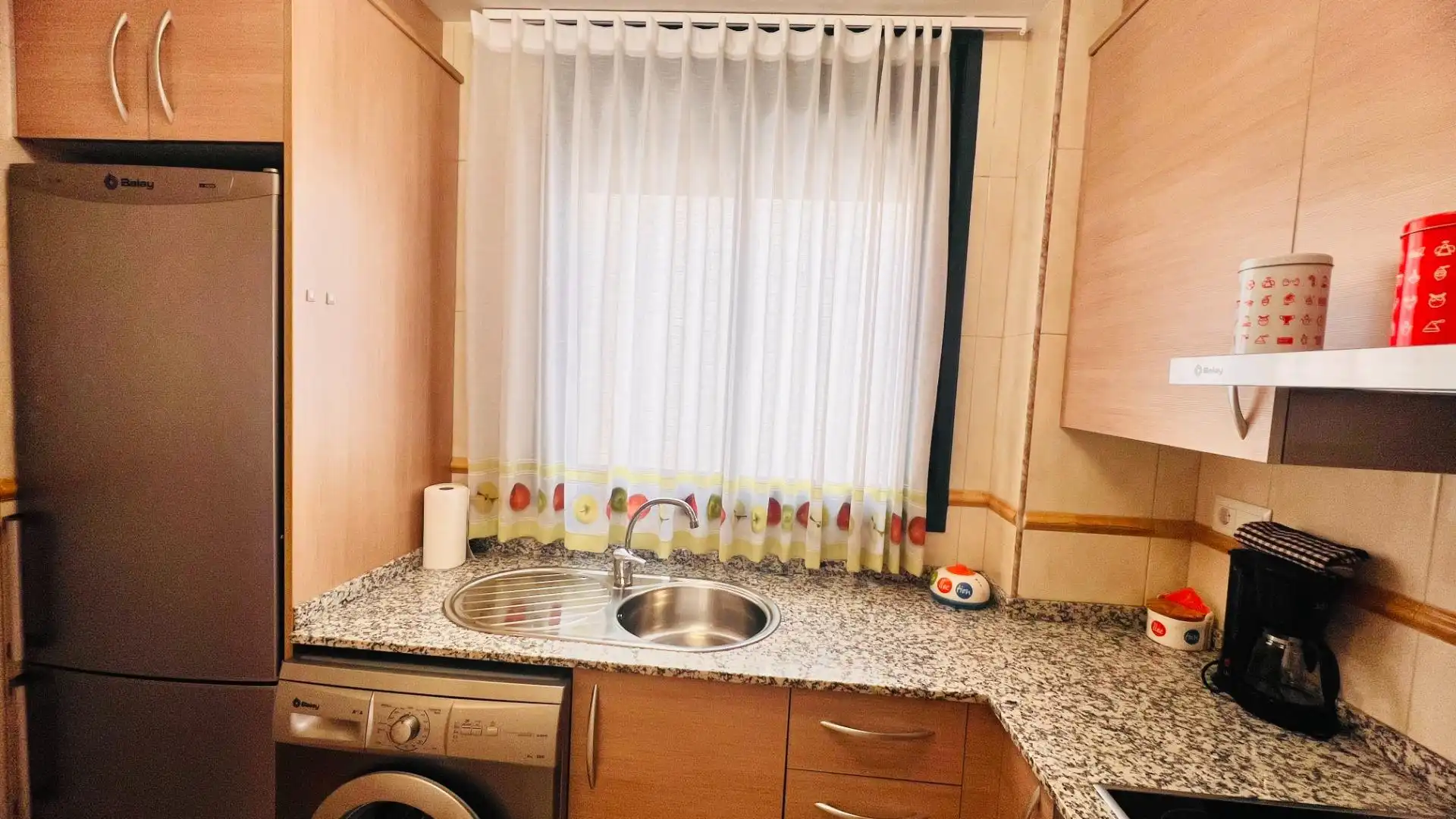 Küche von Dachboden zum Verkauf in L'Ampolla mit Terrasse, Möbliert und Alarm