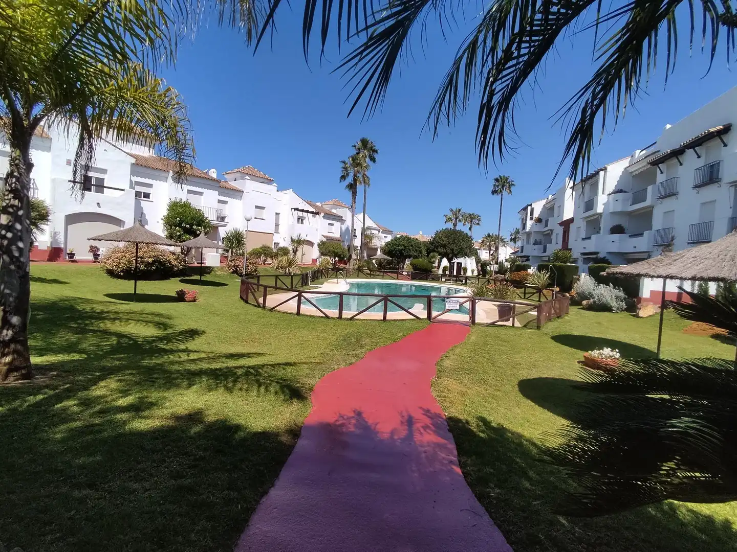 Garden of Apartments for sale in Rota  with Air Conditioner, Private garden and Terrace
