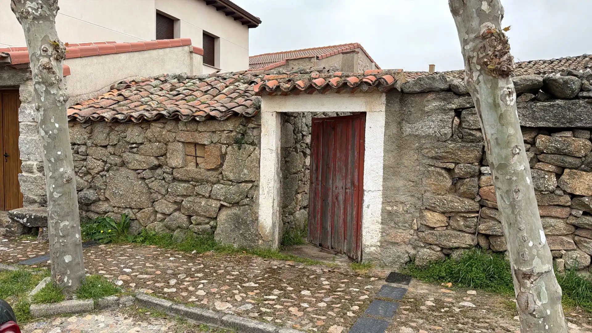 Vista exterior de Casa o chalet en venta en Cillán con Jardín privado y Trastero