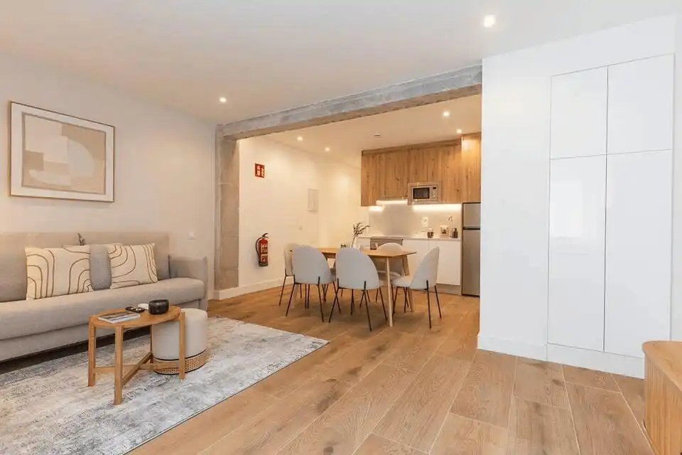 Living room of Flat for sale in Madrid  with Air Conditioner, Heating and Private garden