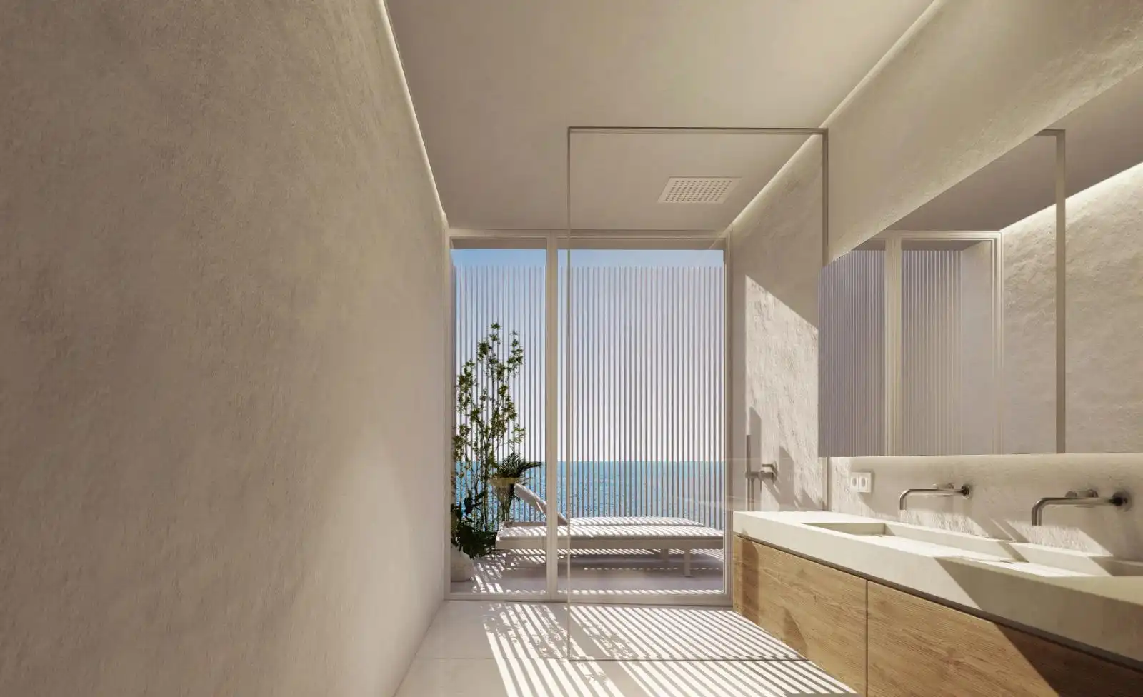 Bathroom of Houses for sale in Mojácar  with Air Conditioner, Private garden and Swimming Pool