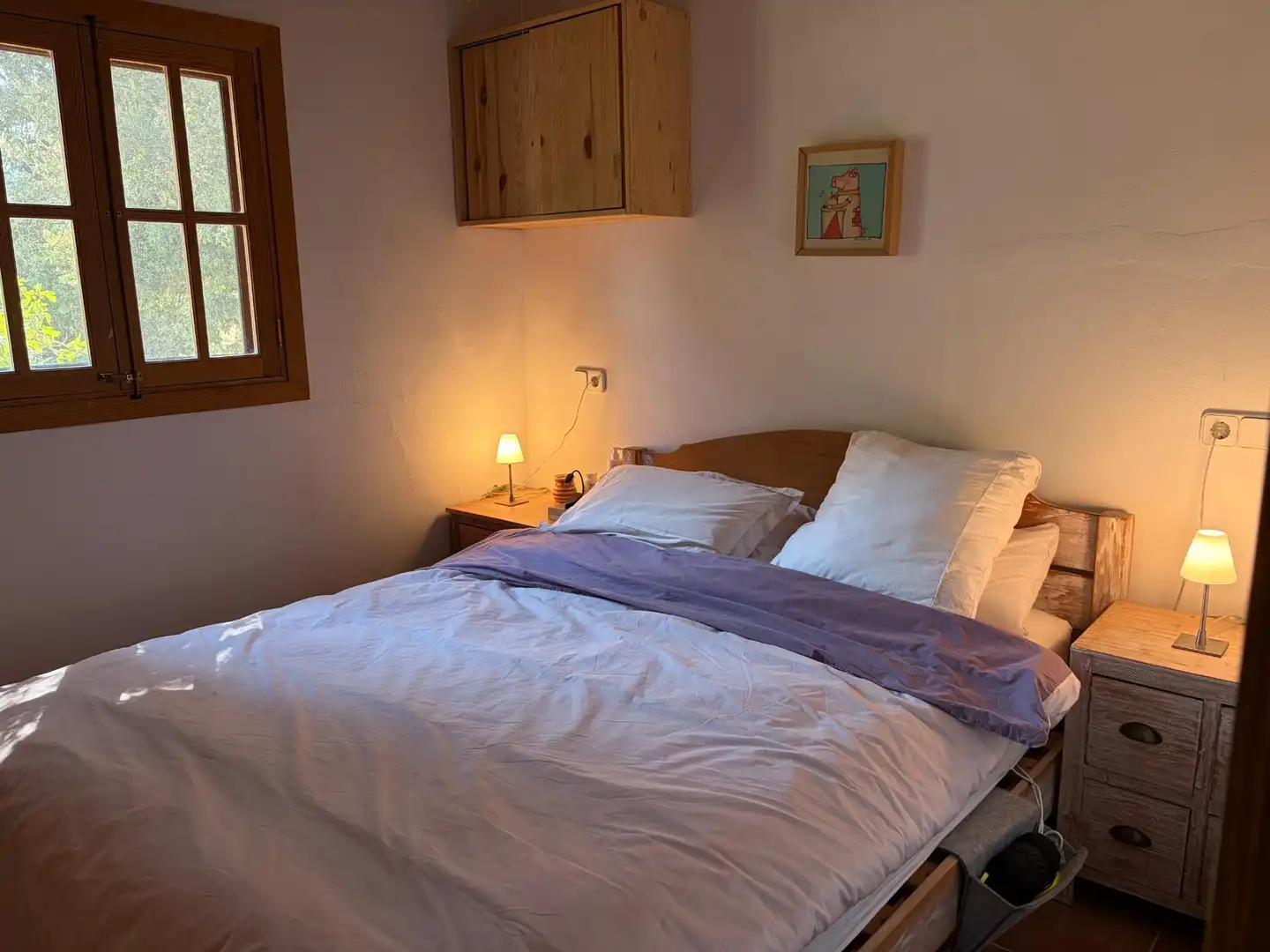 Dormitori de Finca rústica en venda en Campanet amb Aire condicionat, Calefacció i Jardí privat