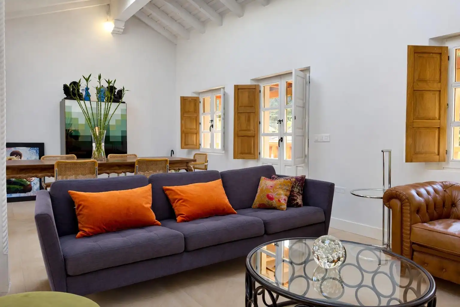 Sala de estar de Dúplex en venta en Alfoz de Lloredo con Calefacción, Jardín privado y Balcón