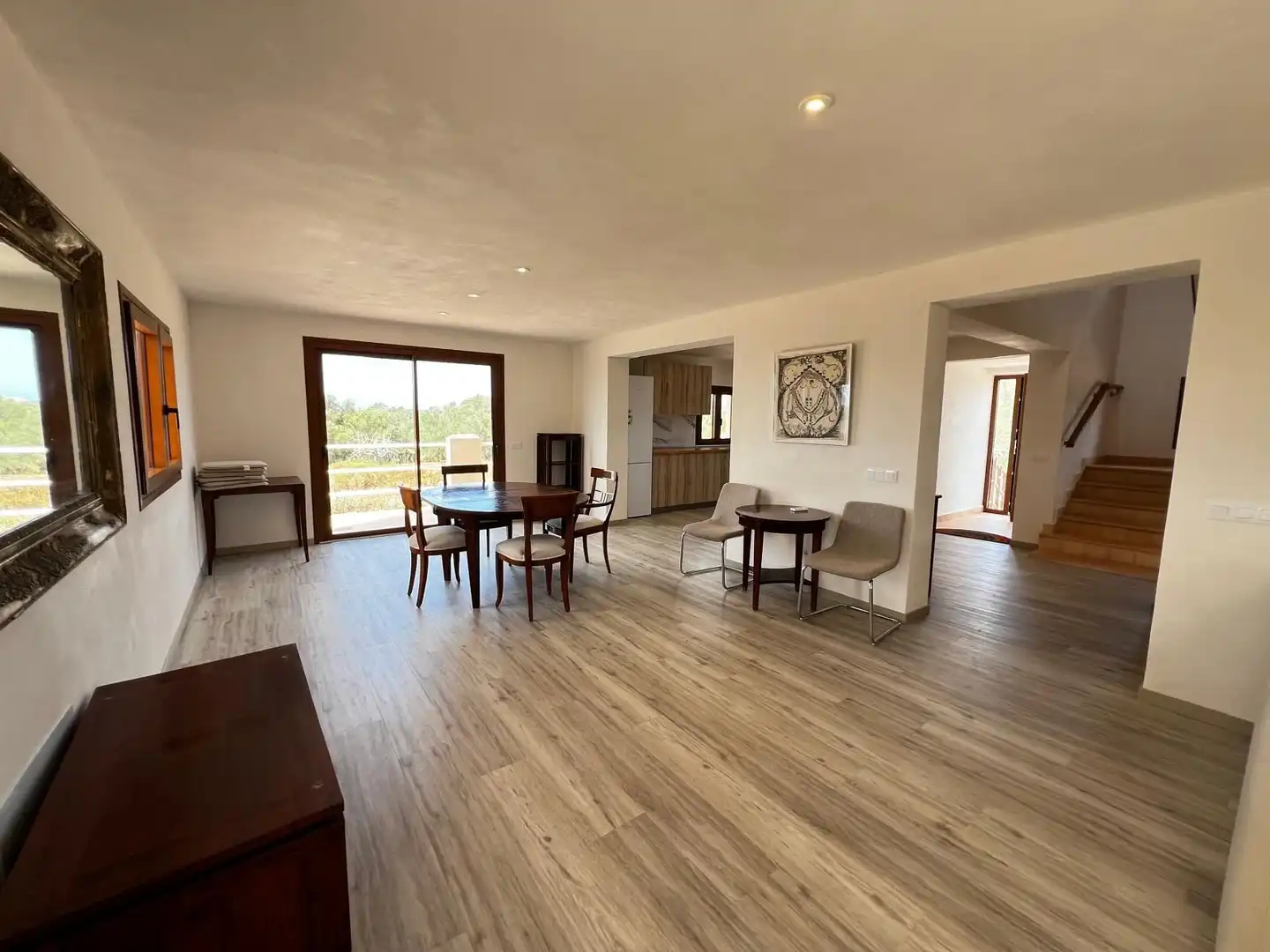 Comedor de Finca rústica de alquiler en Santanyí con Aire acondicionado, Calefacción y Terraza