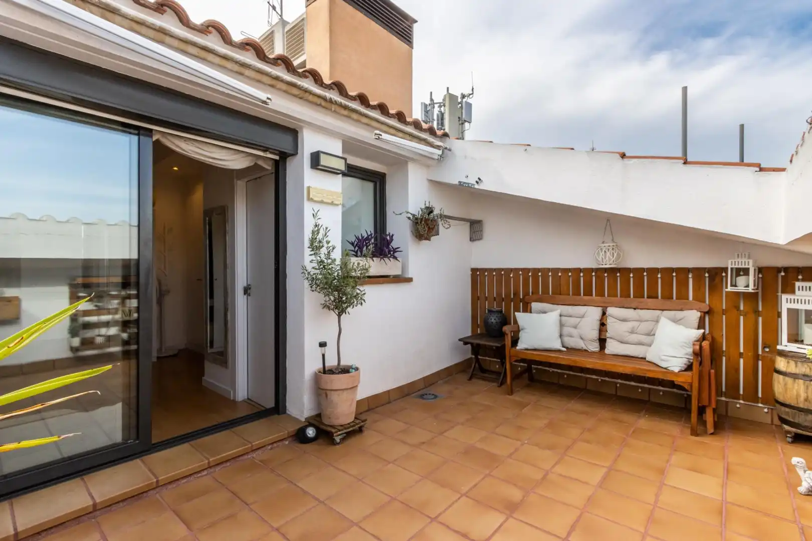 Terraza de Ático en venta en Sabadell con Aire acondicionado, Calefacción y Parquet