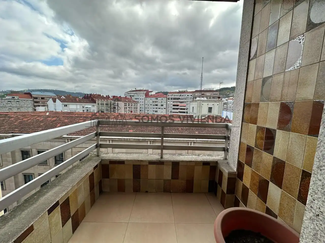 Balcony of Flat for rent in Ourense Capital   with Heating