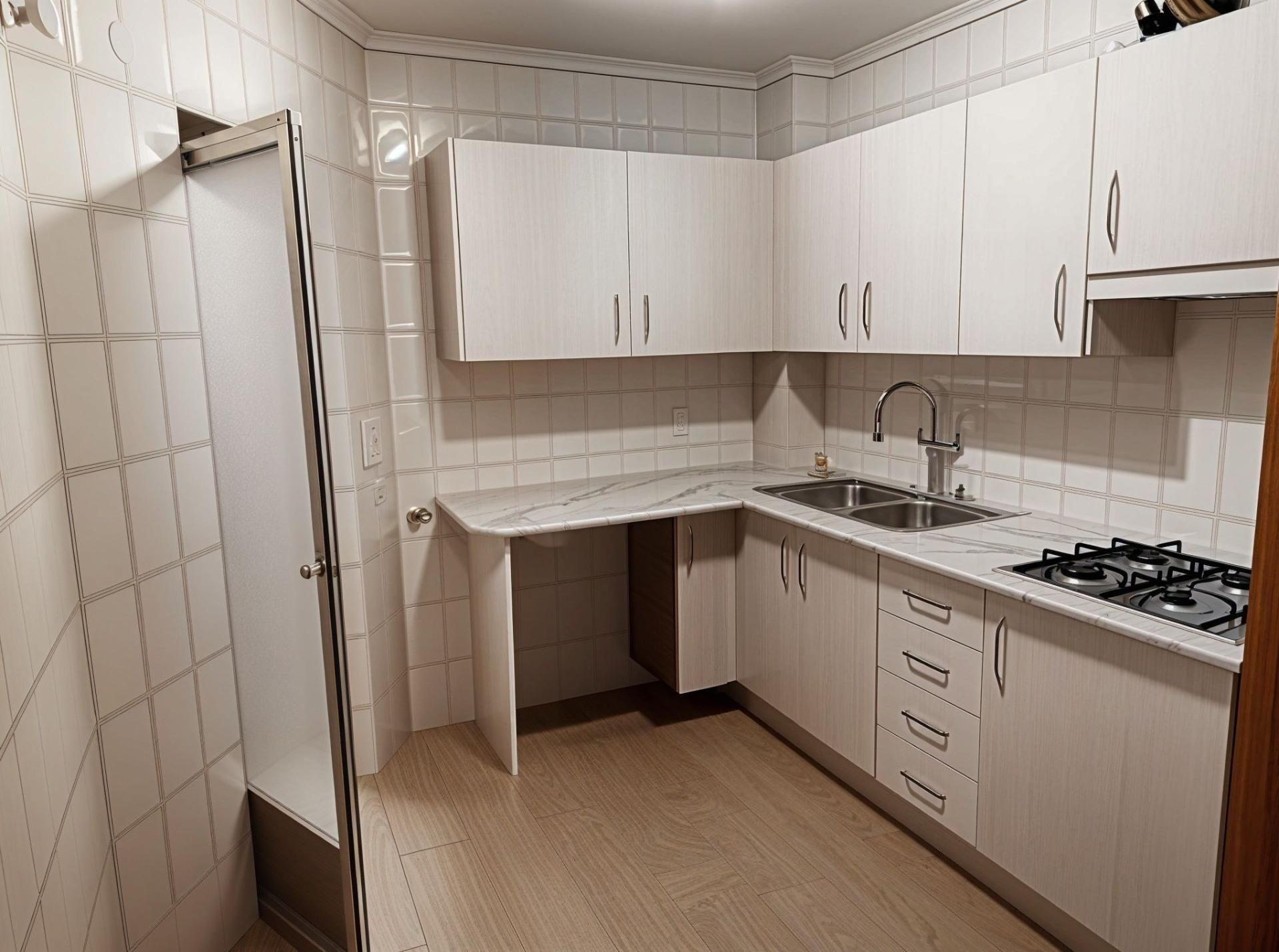 Kitchen of Flat for sale in  Albacete Capital  with Balcony