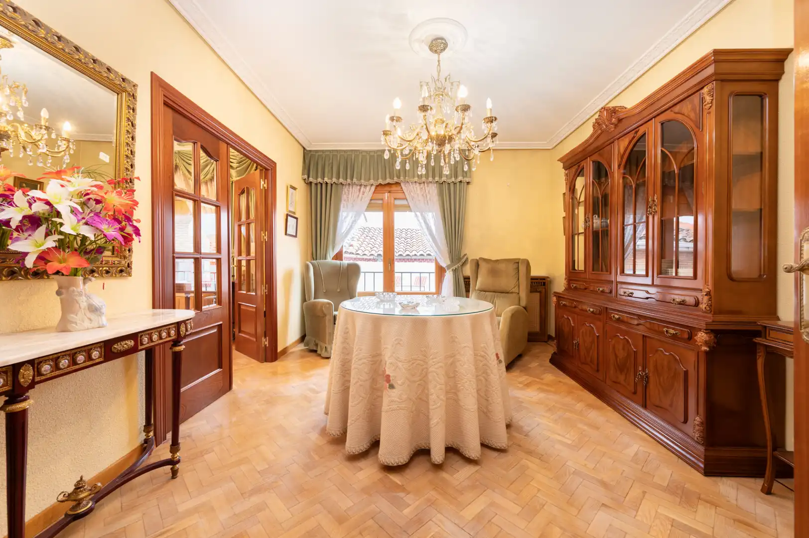 Comedor de Casa o chalet en venta en Colmenar Viejo con Calefacción, Parquet y Terraza
