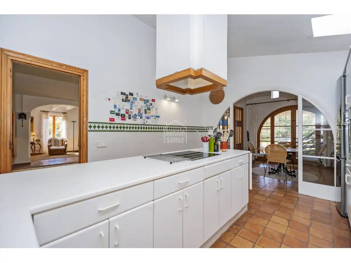 Kitchen of Country homes for sale in Maó - Mahón  with Private garden, Terrace and Swimming Pool