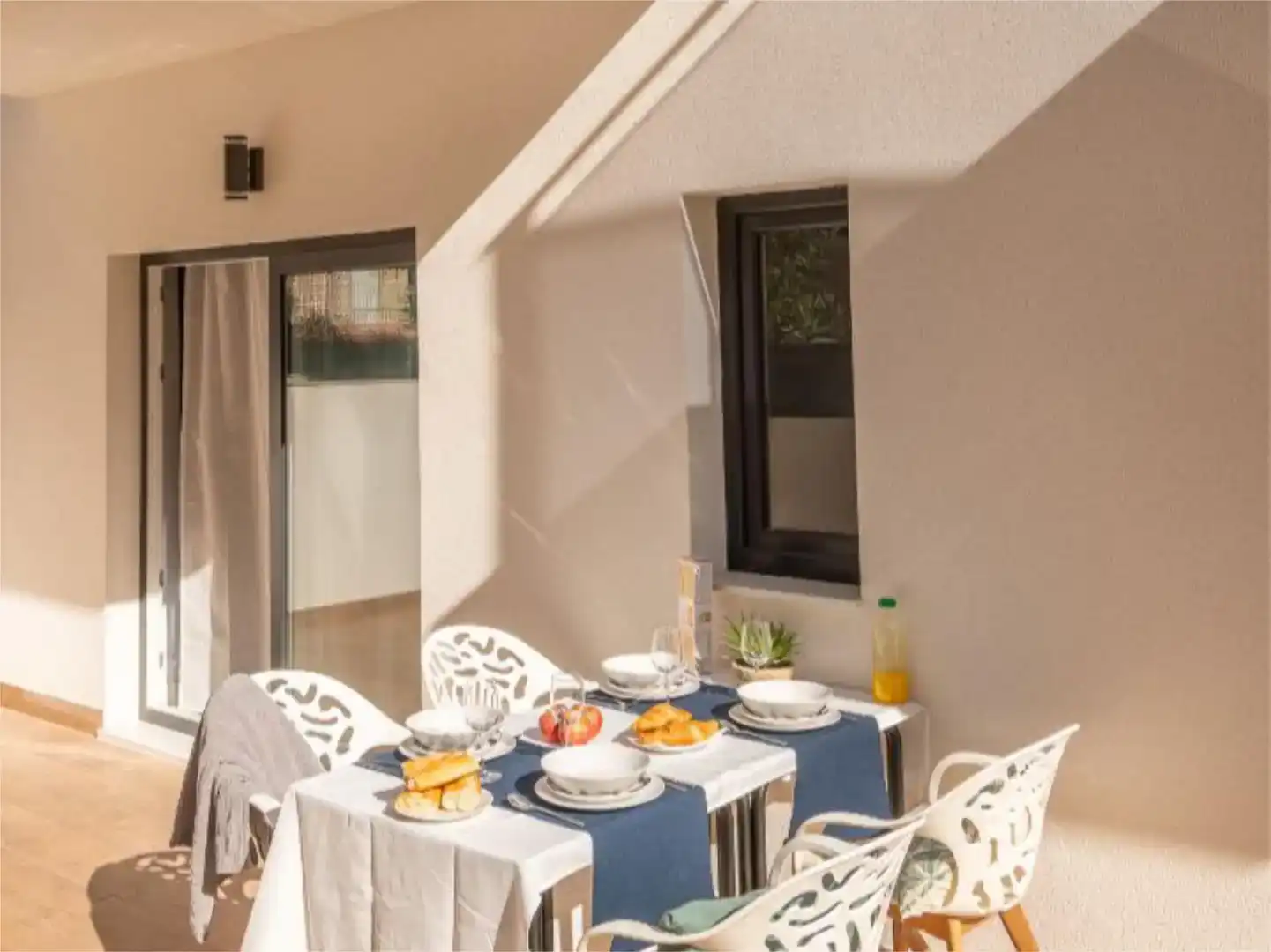 Terrace of Commercial properties for sale in Santa Pola  with Air Conditioner