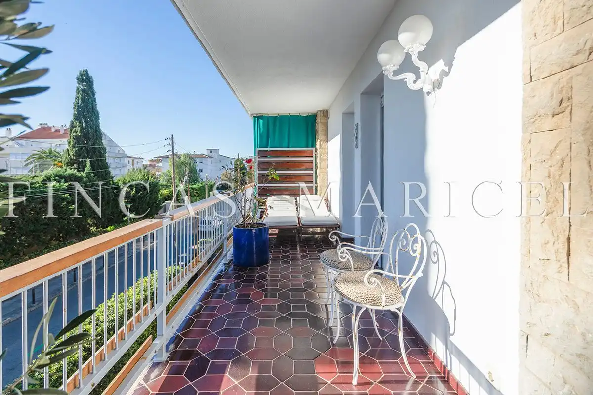 Balcony of Flat for sale in Sitges  with Heating, Terrace and Storage room