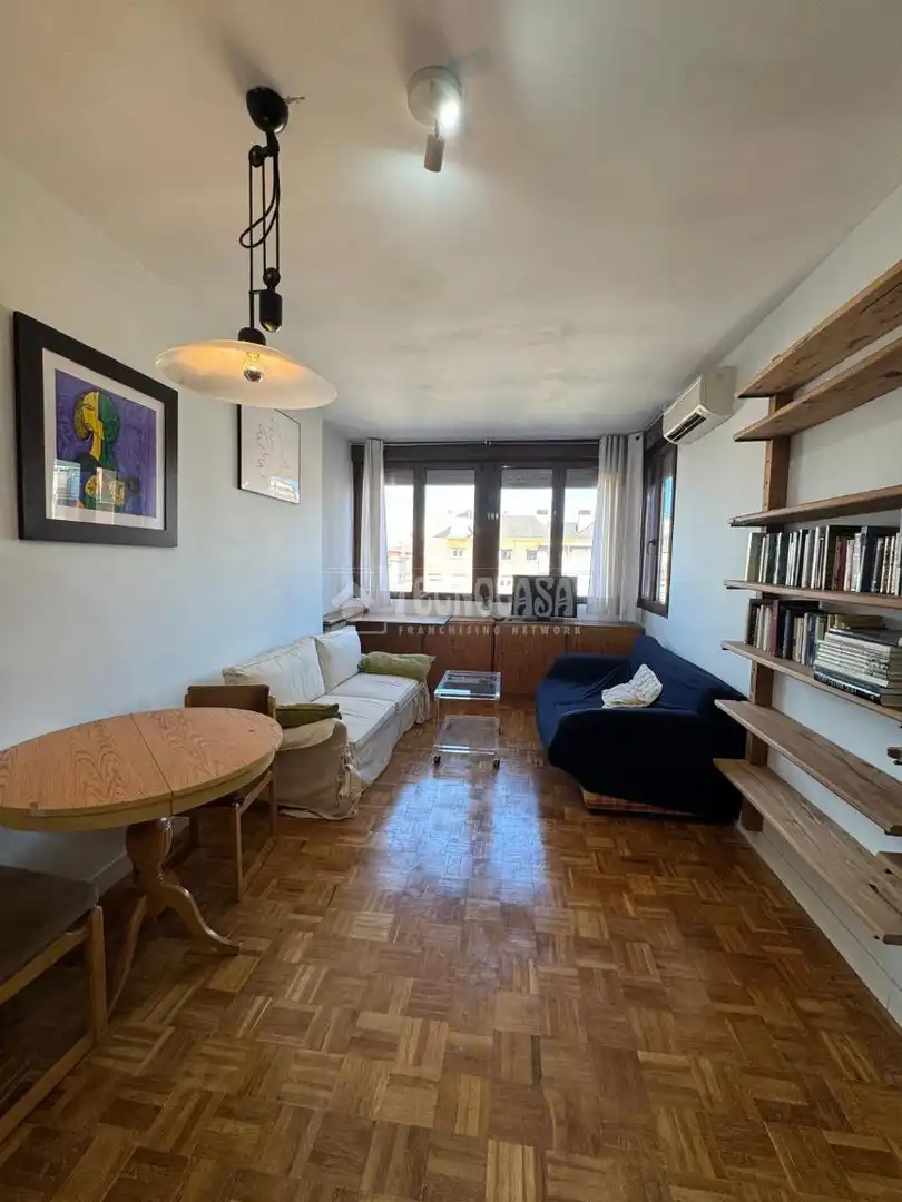 Sala de estar de Piso en venta en Madrid con Aire acondicionado, Calefacción y Parquet