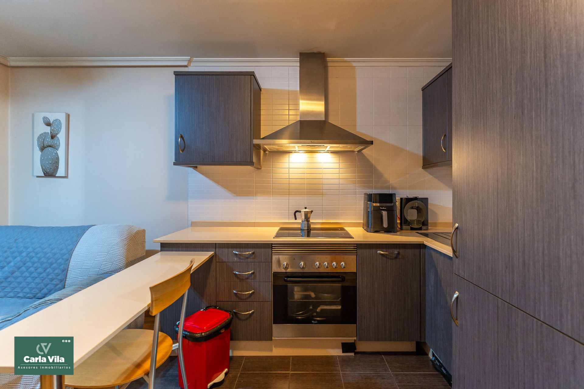 Kitchen of Apartment for sale in Lugo Capital  with Heating, Parquet flooring and Furnished
