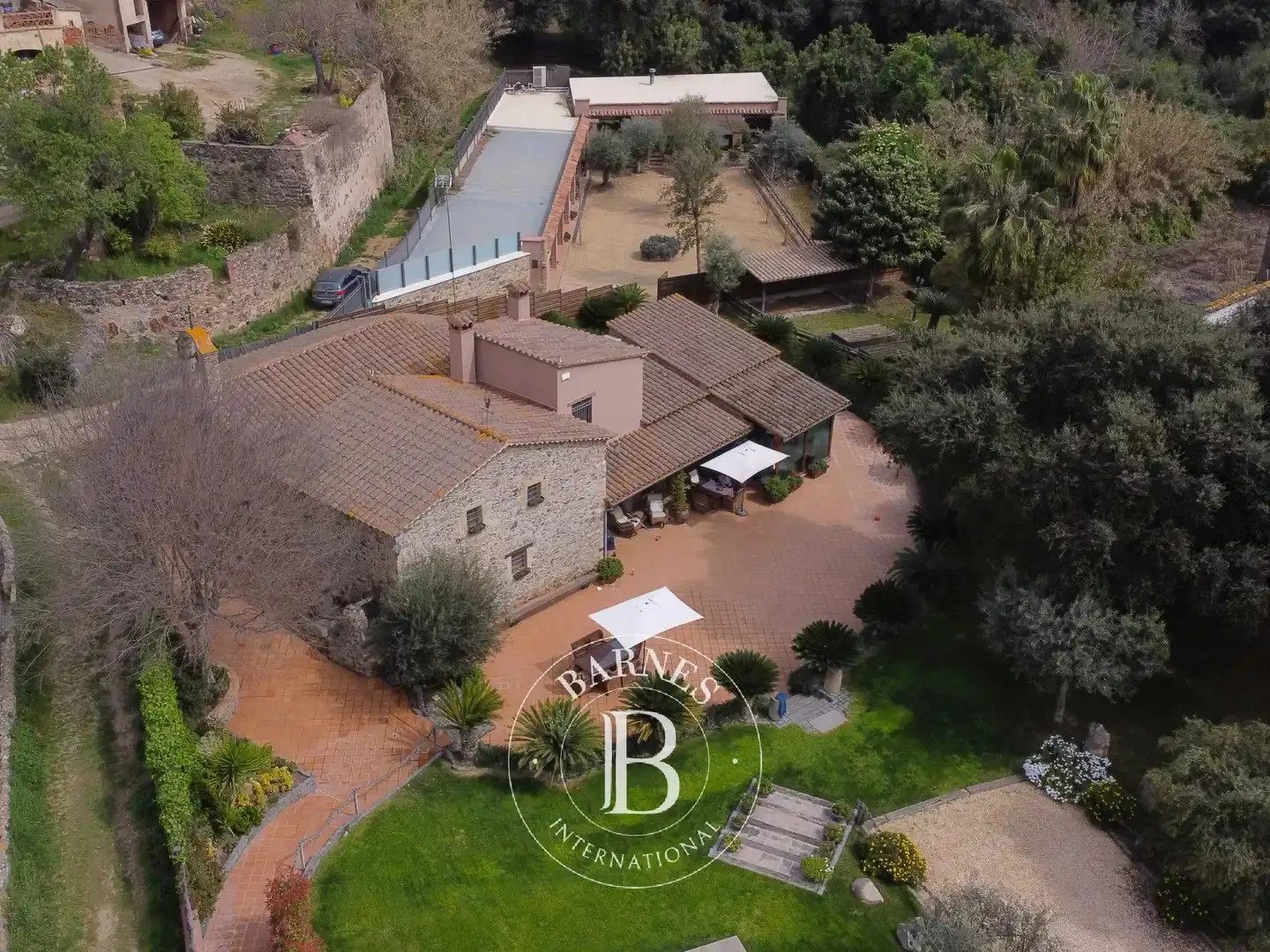 Jardí de Casa o xalet en venda en Santa Susanna amb Aire condicionat, Calefacció i Jardí privat