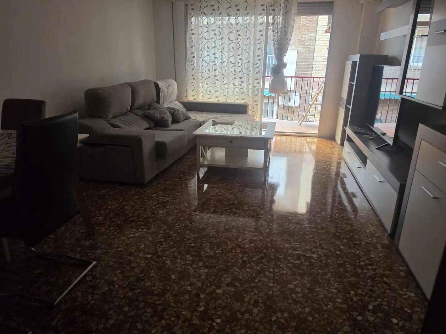 Sala de estar de Piso de alquiler en Granada con Calefacción, Amueblado y Balcón