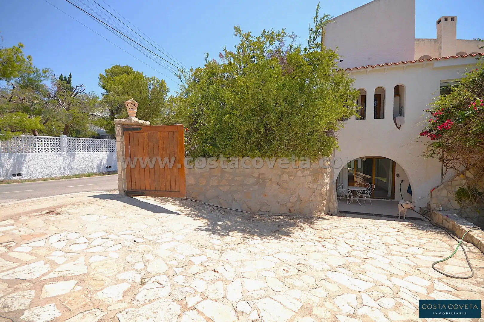Exterior view of Houses for sale in El Campello  with Air Conditioner, Private garden and Terrace