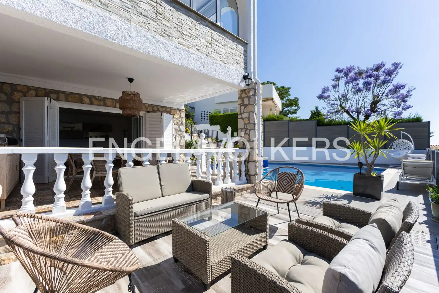 Terraza de Casa o chalet en venta en Peñíscola / Peníscola con Aire acondicionado, Calefacción y Jardín privado