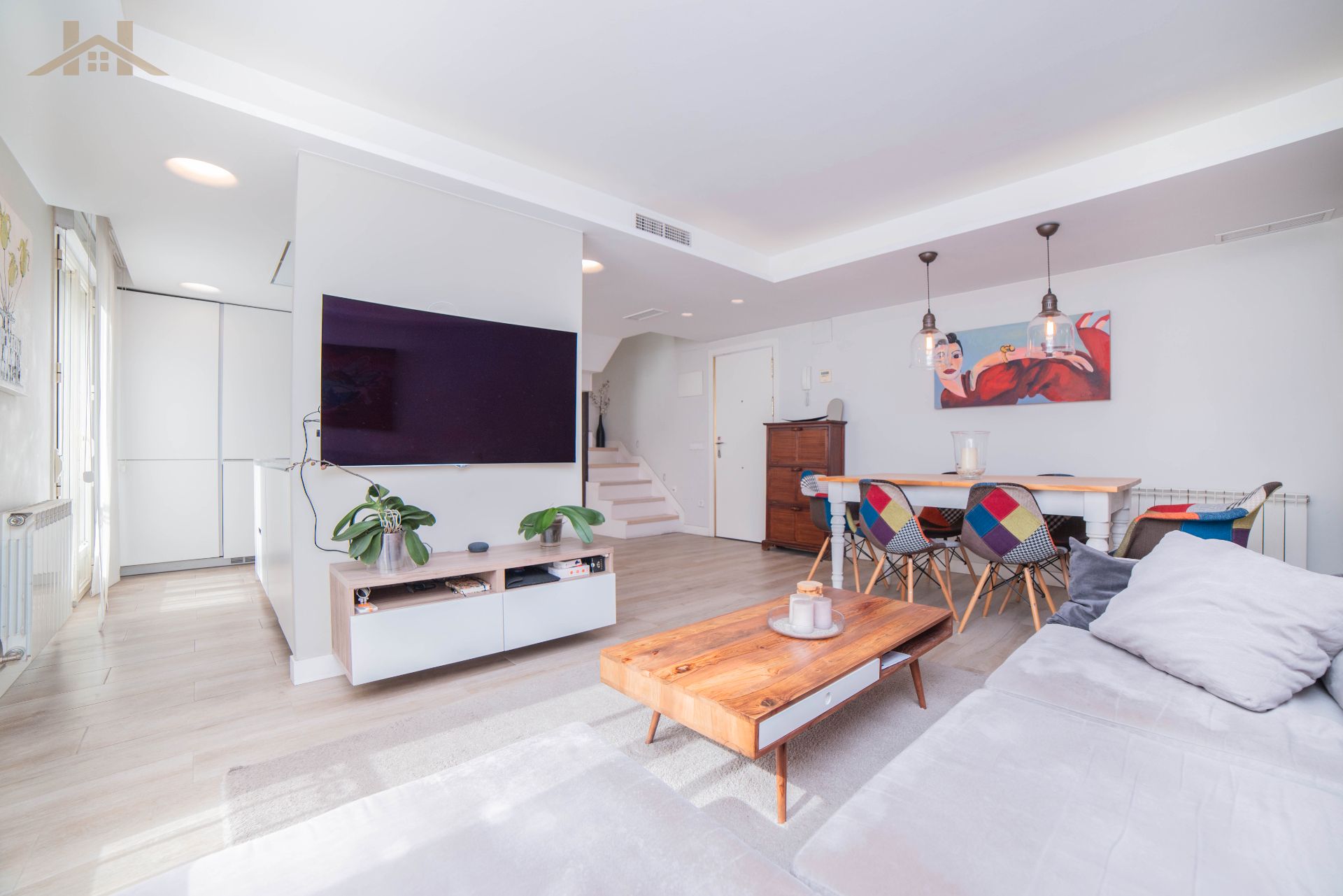 Sala d'estar de Dúplex en venda en Pinto amb Aire condicionat, Calefacció i Terrassa