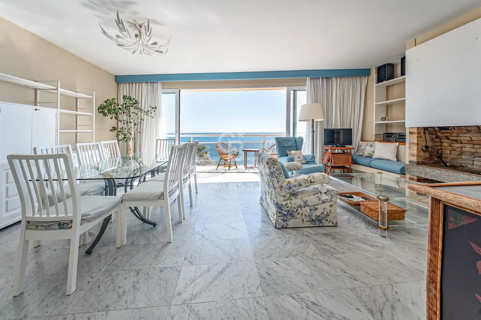 Living room of Flat for sale in Lloret de Mar  with Heating and Terrace