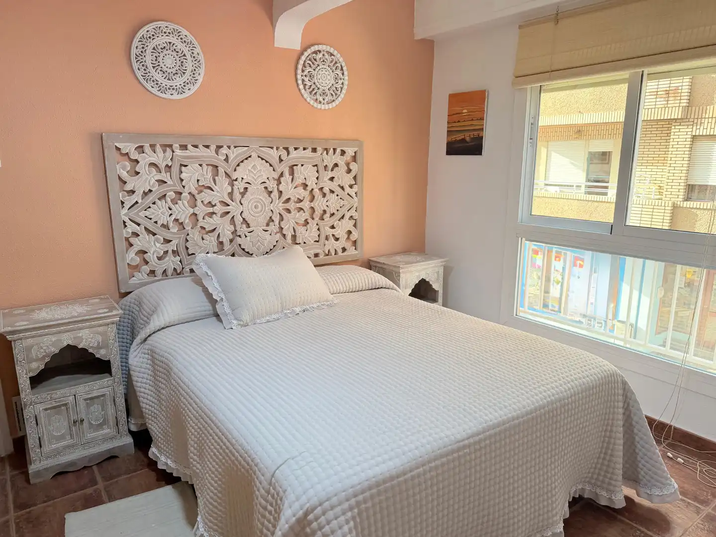 Schlafzimmer von Wohnung zur Miete in Águilas mit Klimaanlage, Möbliert und Balkon