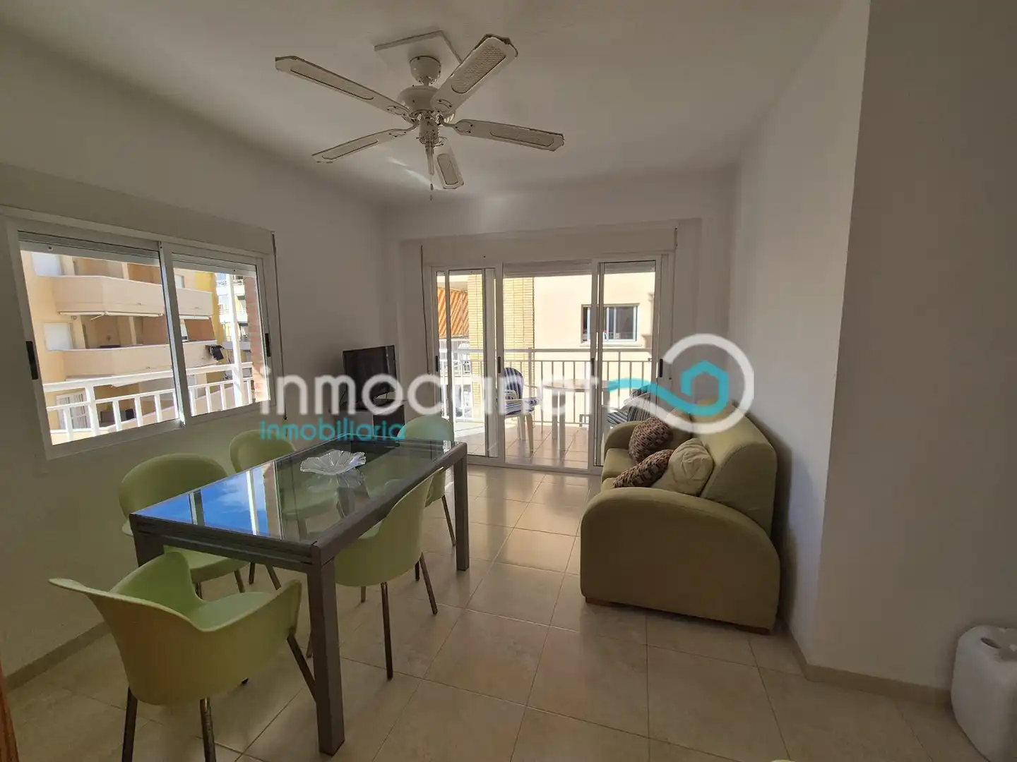 Sala de estar de Apartamento en venta en Piles con Aire acondicionado y Terraza