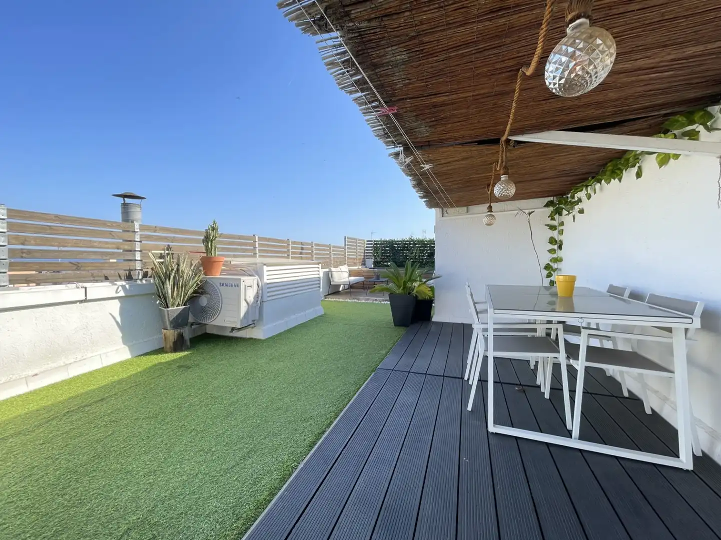 Terrace of Flat for sale in Mataró  with Air Conditioner, Parquet flooring and Terrace