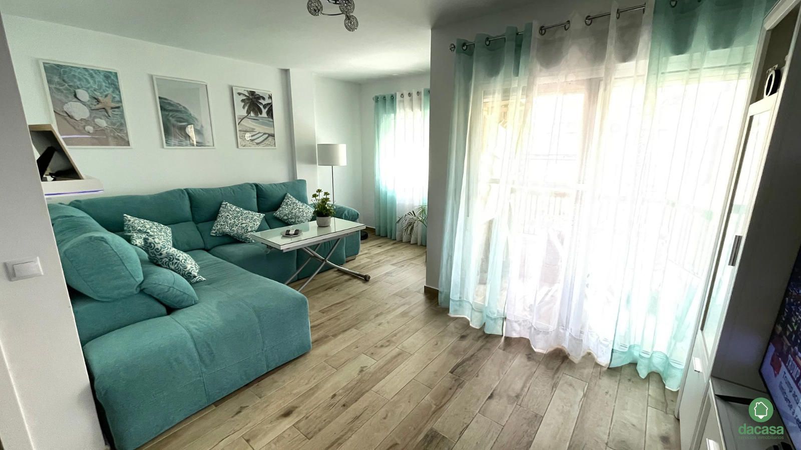 Sala de estar de Piso en venta en  Huelva Capital con Terraza y Balcón