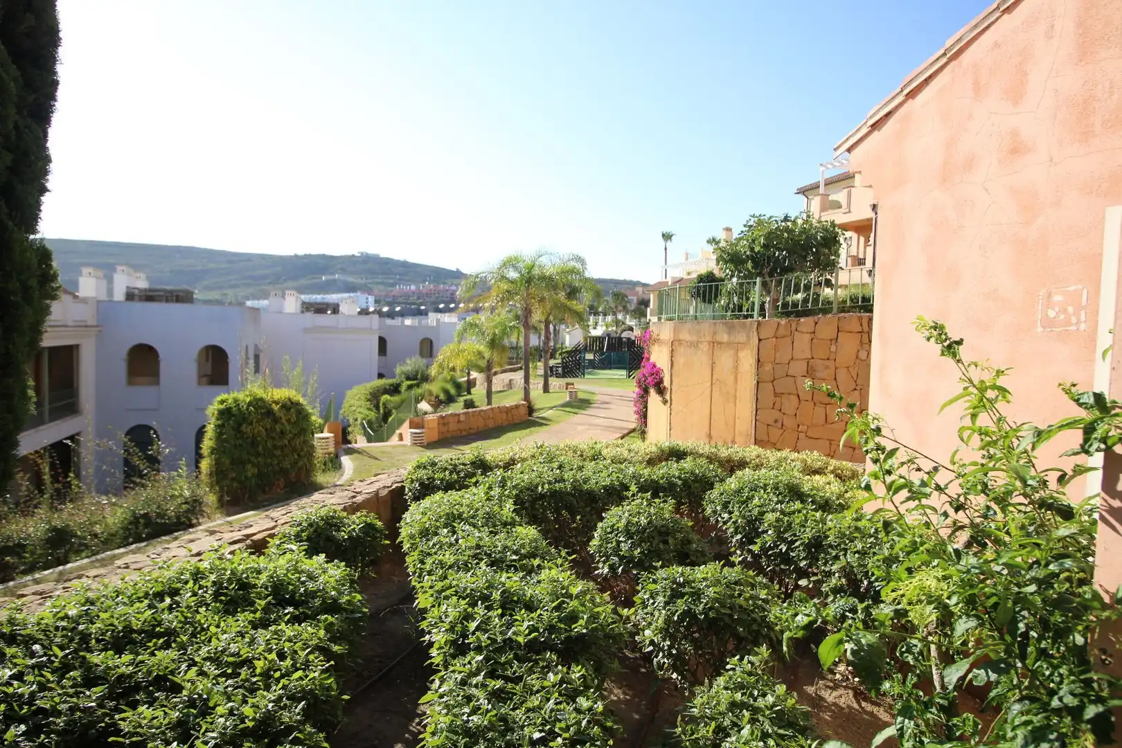Garden of Apartments for sale in Manilva  with Air Conditioner, Heating and Terrace