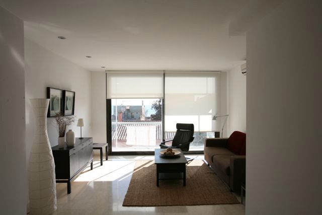 Sala de estar de Piso en venta en Vilassar de Mar con Aire acondicionado, Calefacción y Parquet