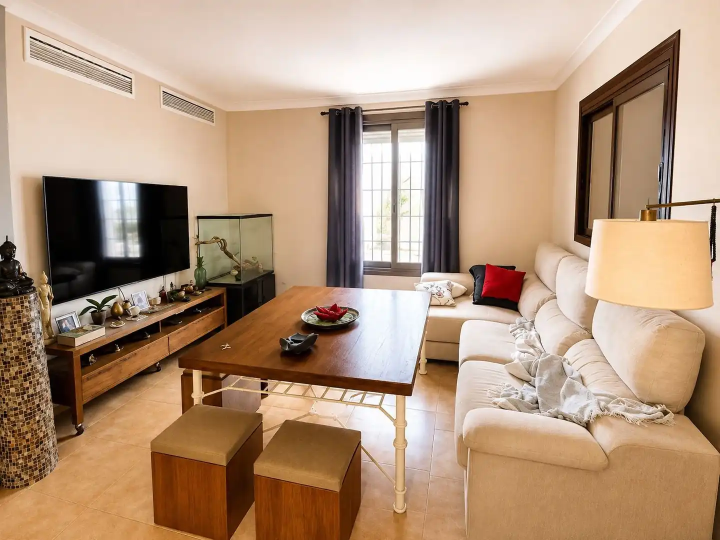 Living room of Houses for sale in Écija  with Air Conditioner, Private garden and Terrace